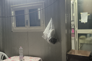 Cucinino roulotte lavatrice frigo ecc