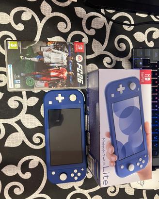 switch lite blu con fc 26