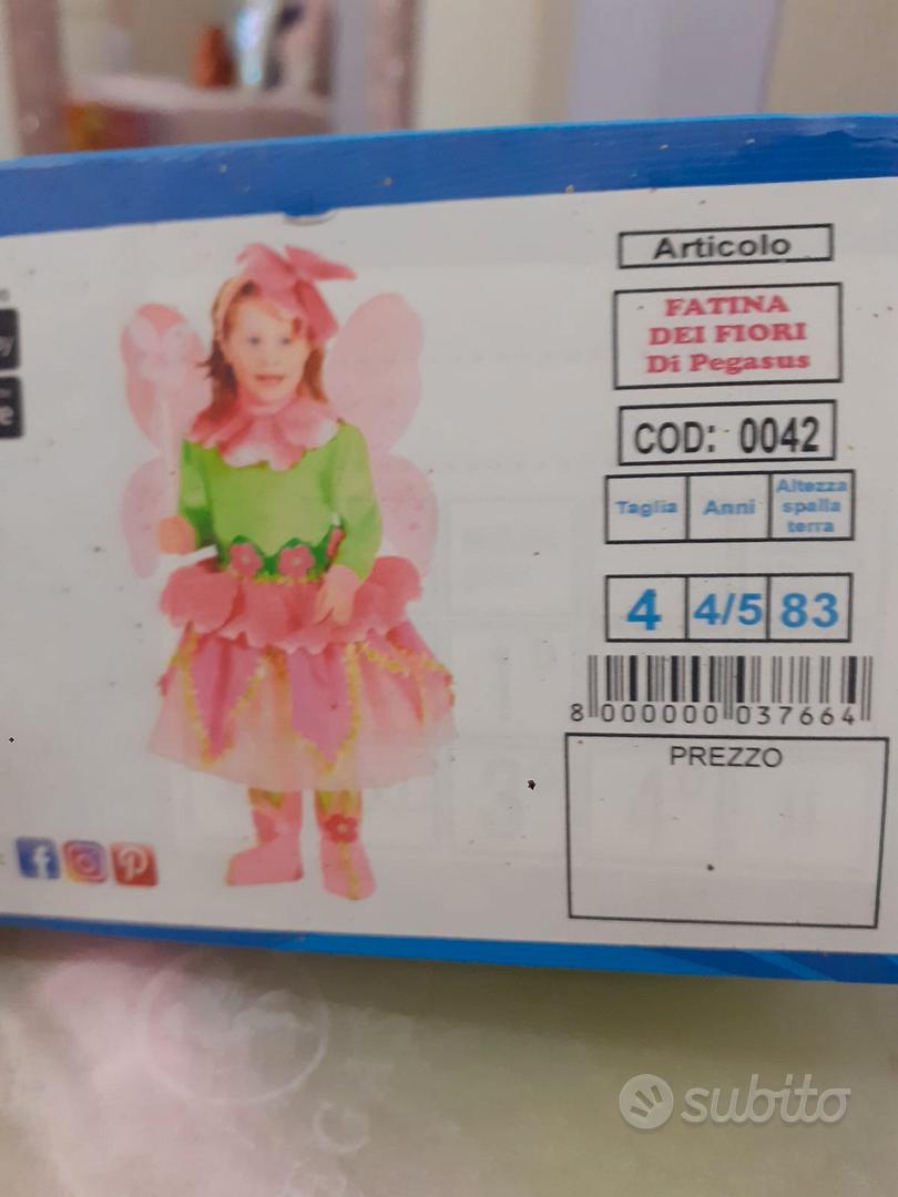 COSTUME CARNEVALE BAMBINA FATINA DEI FIORI PEGASUS 0042