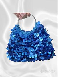 Borsa in Pailettes fatta a Mano