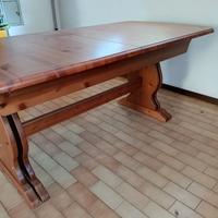 Tavolo in legno massello vintage