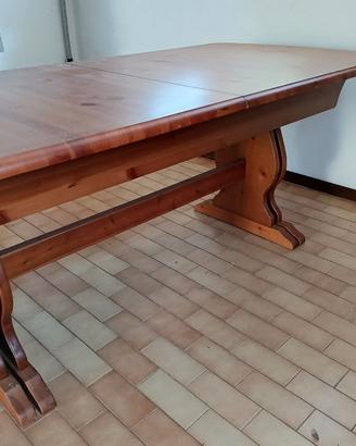 Tavolo in legno massello vintage