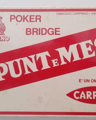 Carte da Poker PUNTeMES  Carpano 1980