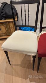 6 sedie vintage 