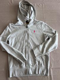 Felpa Ralph Lauren grigia 10 anni