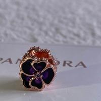 PANDORA 780777C01 Charm Viola del Pensiero
