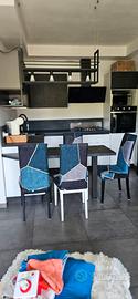 cucina completa di elettrodomestici