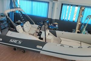Gommone sacs 6 MT completo Suzuki 140 CV