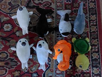 Lotto 8 peluche nuovi 