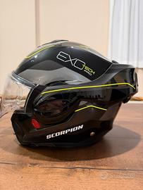 Casco modulare Scorpion Exo Tech Evo Pro flip back