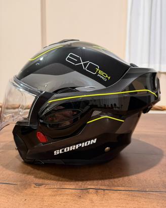 Casco modulare Scorpion Exo Tech Evo Pro flip back