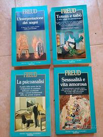 Lotto quattro volumi Sigmund Freud sogni e psiche 