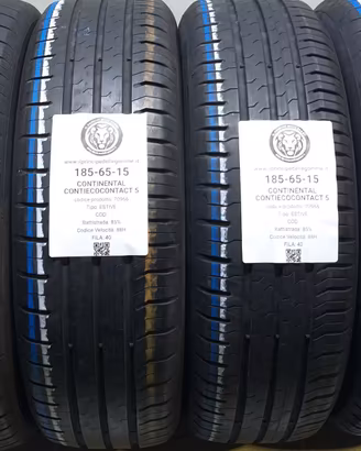 4 GOMME 185 65 15 CONTINENTAL A70966