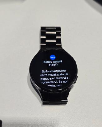 galaxy watch5 samsung lte 44 + cinturino acciaio