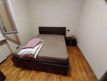 Letto matrimoniale con contenitore