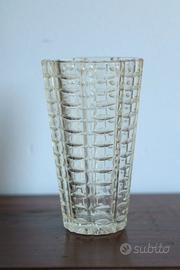 vaso di vetro vintage