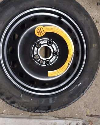 Ruotino a 5 fori per alfa 156