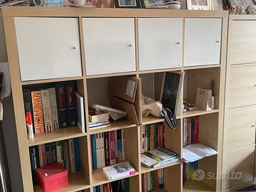 Libreria ikea 4x4 box in betulla