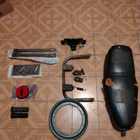 Pezzi VESPA:serbatoio pk,cerchio,filtro Parmakit 