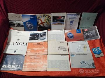 Manuali uso e manutenzione, assistenza, garanzia