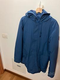 Giaccone Parka Superdry Down taglia M blu
