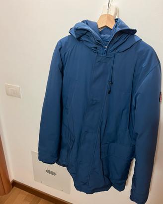 Giaccone Parka Superdry Down taglia M blu