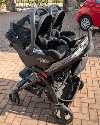 Gemellare Peg Perego Book for Two COMPLETO + Base