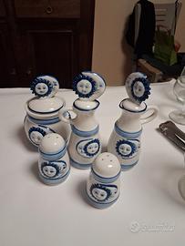 set cucina vintage sole luna completo 5 pezzi