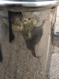 Fusto in acciaio inox