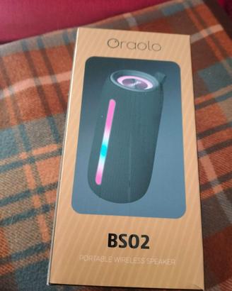 Cassa Bluetooth nuova