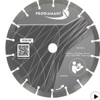 Disco diamantato per smerigliatrice