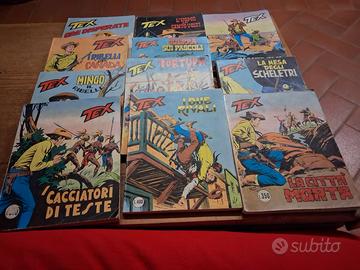 N.11 fumetti TEX degli anni '70 '80