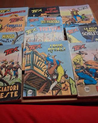 N.11 fumetti TEX degli anni '70 '80