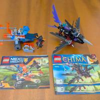 LEGO CHIMA 70000 + NEXO KNIGHTS 70310