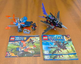 LEGO CHIMA 70000 + NEXO KNIGHTS 70310