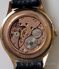 Vintage Monthal Watch  rare Gilt FHF 72 for parts