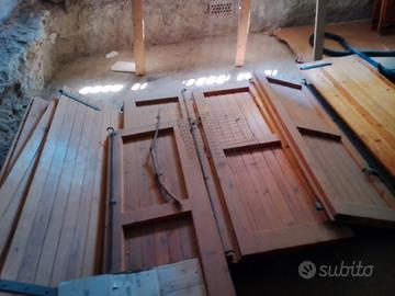 scuroni  persiane legno