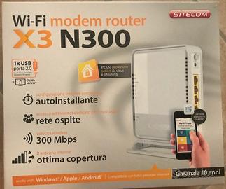 Modem ADSL Sitecom X3 N300 Mbps