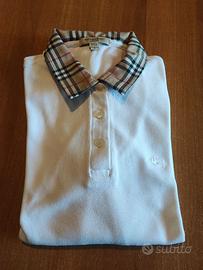 Polo Burberry manica lunga donna