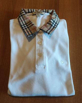 Polo Burberry manica lunga donna