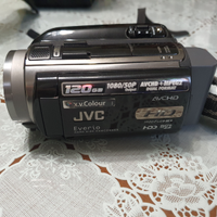 Telecamera jvc più macchina fotografic pari nuova