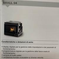 Caminetto a pellet 6,2kw Palazzetti