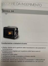 Caminetto a pellet 6,2kw Palazzetti