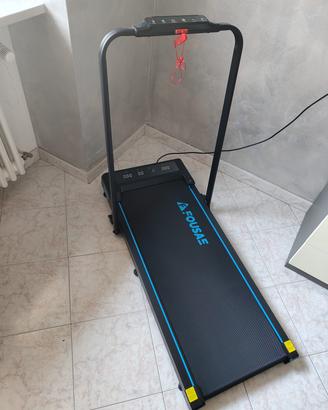 Tapis roulant pieghevole 12 km/h con inclinazione
