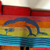 Telo mare con delfini 142x70 cm in cotone