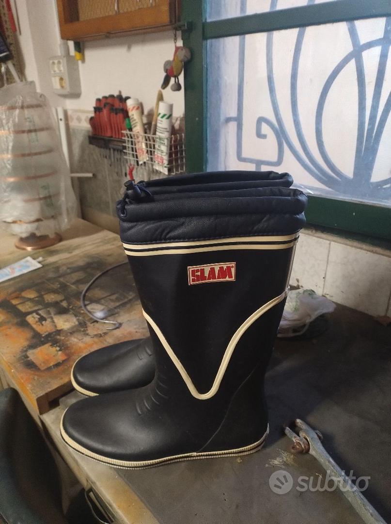 Stivale Stivali Da Barca Slam Stivali Barca A Vela In Blu Stivali