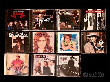 Lotto 11 CD Musica Country Americana