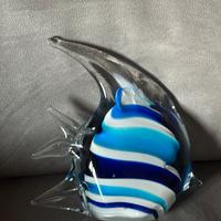 Pesce decorativo in vetro