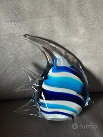 Pesce decorativo in vetro