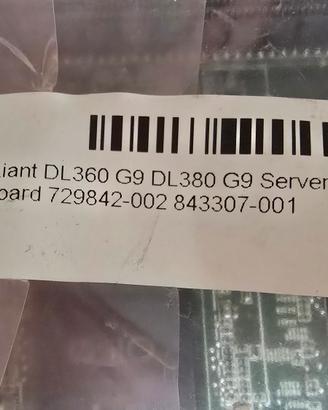 Scheda Madre Server HP Proliant 360/380 G9
